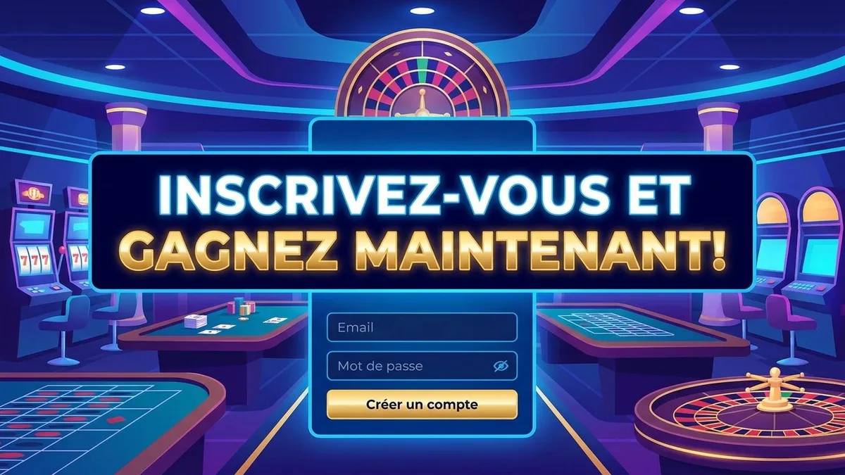 Inscription avec bonus